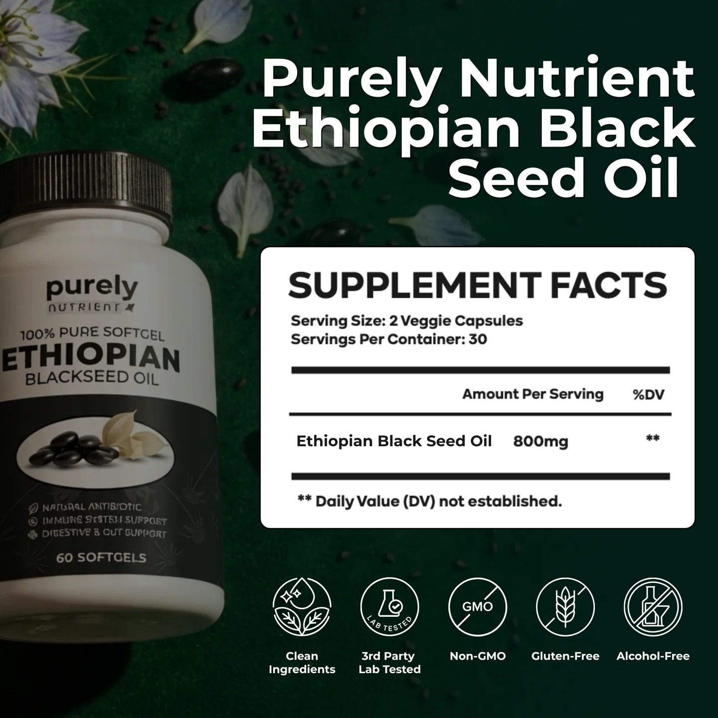 máxima potencia | Aceite de semilla negra etíope